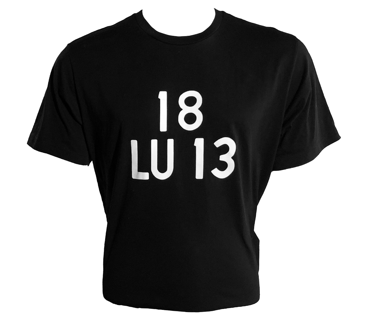 18 LU 13 - Soft, vintage inspired Standard Tee in Black by